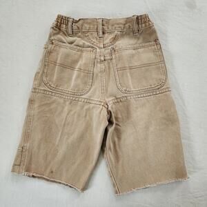 Vintage Faded Brown Jean Shorts kids 8